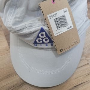 New Gray with blue Nike logo ACG Hat